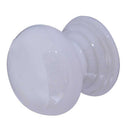 Frelan - Porcelain 32mm Cupboard Door Knobs - Plain White - JC15 - Choice Handles
