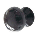 Frelan - Porcelain 38mm Cupboard Door Knob  - Black  - JC64 - Choice Handles