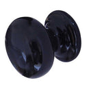 Jedo Porcelain Cupboard Knobs 50mm Black - JC66