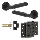 Complete Bloom Door Handle Pack - Internal Doors - Black - JE-B2A-MB - Choice Handles
