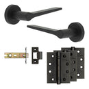 Complete Gio Door Handle Pack - Internal Doors - Black - JE-E4A-MB - Choice Handles