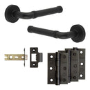 Complete Midtown Door Handle Pack - Internal Doors - Black - JE-G2B-MB - Choice Handles