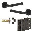 Complete Midtown Door Handle Pack - Internal Doors - Black - JE-G4B-MB - Choice Handles