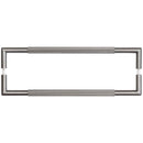 Stainless Steel - 425x20mm GM Mitred B/B Knurled Pull Handle - Gun Metal - JGM9 - Choice Handles