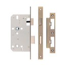 Jedo 78mm Din Bathroom Locks 60mm Backset Antique Brass - JL-DB60AB - Choice Handles