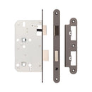 Jedo 78mm Din Bathroom Locks 60mm Backset Radiused Dark Bronze - JL-DB60RDB - Choice Handles