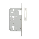 Jedo Architectural Din Deadlocks 60mm backset Satin Stainless Steel - JL-DD60SSS - Choice Handles