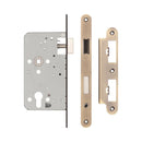 72mm Antique Brass Din Euro Escape lock Radiused 60mm Backset - JL-DE60RAB - Choice Handles