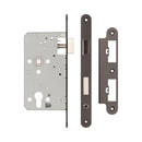 72mm Dark Bronze Din Euro Escape lock Radiused 60mm Backset - JL-DE60RDB - Choice Handles