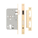 72mm Satin Brass Din Euro Escape Lock 60mm Backset - JL-DE60SB - Choice Handles