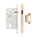 72mm Antique Brass Din Euro Latch Radiused 60mm Backset - JL-DL60RAB - Choice Handles