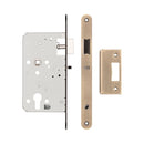 72mm Antique Brass Din Euro Nightlatch Radiused 60mm Backset - JL-DNL60RAB - Choice Handles