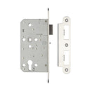 Jedo Architectural 72mm Din Nightlatches 60mm backset radiused Satin Stainless Steel - JL-DNL60RSSS - Choice Handles