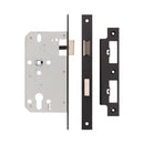 72mm Black Din Euro Sashlock 60mm Backset - JL-DS60MB - Choice Handles