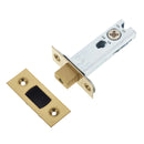Frelan - Heavy Duty Tubular Deadbolts 76mm - PVD Polished Brass - JL-HDB76PVD - Choice Handles
