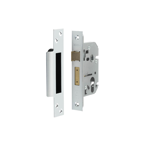 Jedo Euro Profile Sashlocks 65mm Satin Chrome - JL1050SC - Choice Handles