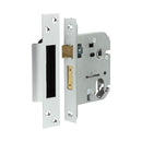 Jedo Oval Profile Sashlocks 76mm Satin Chrome - JL1053SC - Choice Handles