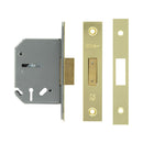 Jedo 3 Lever Deadlocks 65mm Polished Brass - JL1092PB - Choice Handles