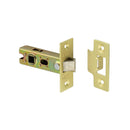 Jedo - 64mm Satin Brass Tubular latch - JL120SB - Choice Handles