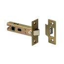 Jedo - 75mm Antique Brass Tubular latch - JL121AB - Choice Handles