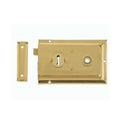 Frelan - Reversible Rim Lock 152mm x 102mm - Polished Brass - JL180PB - Choice Handles
