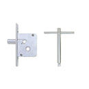 Frelan - Mortice Budget Lock & Key - Satin Stainless Steel - JL195NP - Choice Handles
