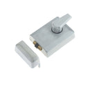 Frelan - Roller Bolt Nightlatch - Satin Chrome - JL5011SC - Choice Handles
