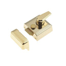 Frelan - Narrow Stile Nightlatch - Polished Brass - JL5031PB - Choice Handles