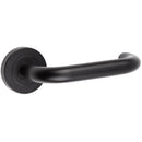 Frelan - Nero Norbit Lever Door Handle on Round Rose - Matt Black - JMB13 - Choice Handles