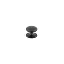 Nero - Jedo Traditional Cupboard Knobs 38mm - Black - JMB47C - Choice Handles