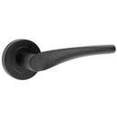 Frelan - Nero Vecta Lever Door Handle on Round Rose - Matt Black - JMB501 - Choice Handles