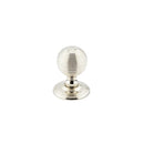 Jedo Reeded Mortice Door Knobs 62mm Polished Nickel - JR8MPN - Choice Handles