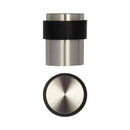Frelan - Cylinder Floor Mounted Door Stop - Satin Stainless Steel - JSS06 - Choice Handles