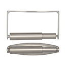 Frelan - Stainless Steel Toilet Roll Holder 136x78mm - Satin Stainless Steel - JSS102 - Choice Handles