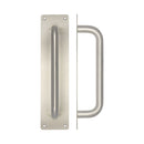 Frelan - Pull Handles On Backplate 225mm - Satin Stainless Steel - JSS1601 - Choice Handles