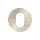 Frelan - Oval Profile Escutcheon 52mm x 8mm - Grade 304 , Satin Stainless Steel - JSS17 - Choice Handles