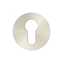 Frelan - Euro Profile Escutcheon 52 X 8mm - Grade 304 , Satin Stainless Steel - JSS18 - Choice Handles