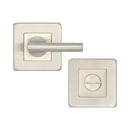 Frelan -Square Easy Bathroom Turn & Release (52mm x 7mm) - Satin Stainless Steel - JSS356 - Choice Handles