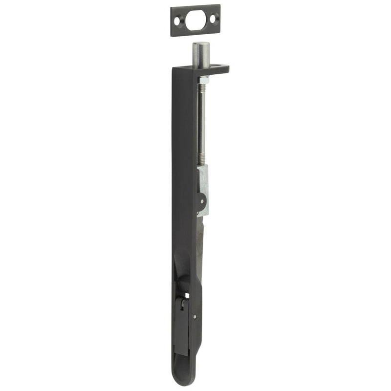 Jedo - Lever Action Flushbolts Radiused Forend 203x20mm Dark Bronze - JSS51RDB - Choice Handles