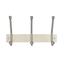 Frelan - Multi Coat Hook Units, 3 Hooks 250mm - Satin Stainless Steel - JSS800 - Choice Handles