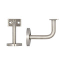Frelan - Hand Rail Brackets 75mm - Satin Stainless Steel - JSS85H - Choice Handles