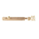 Frelan - Surface Bolt 200mm - Satin Brass - JV169SB - Choice Handles