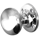 Frelan - Mushroom Mortice Door Knob  - Polished Chrome - JV172APC - Choice Handles