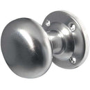 Frelan - Mushroom Mortice Door Knob  - Satin Chrome - JV172ASC - Choice Handles