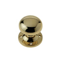 Frelan - Mushroom Mortice Door Knob  - Polished Brass - JV172BPB - Choice Handles