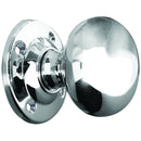 Frelan - Mushroom Mortice Door Knob  - Polished Chrome - JV172BPC - Choice Handles