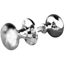 Frelan - Mushroom Rim Door Knob - Polished Chrome - JV176APC - Choice Handles