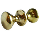 Frelan - Contract Rim Door Knob - Polished Brass - JV177PB - Choice Handles