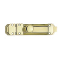 Frelan - Heavy Surface Door Bolt 100mm - Polished Brass - JV179PB - Choice Handles