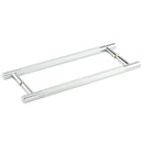 Bari Pull Handles 300mm Polished Chrome Back to Back - JV1800PCB2B - Choice Handles
